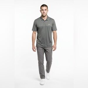 Nike Golf Mens Standard Fit Dri-Fit Gray Shirt Size XXL